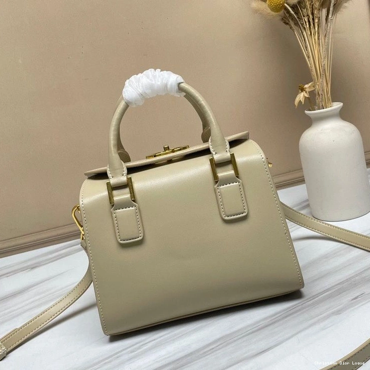 Cheap Boston Small Bag Dior Box Calfskin Khaki 0802 Luxury